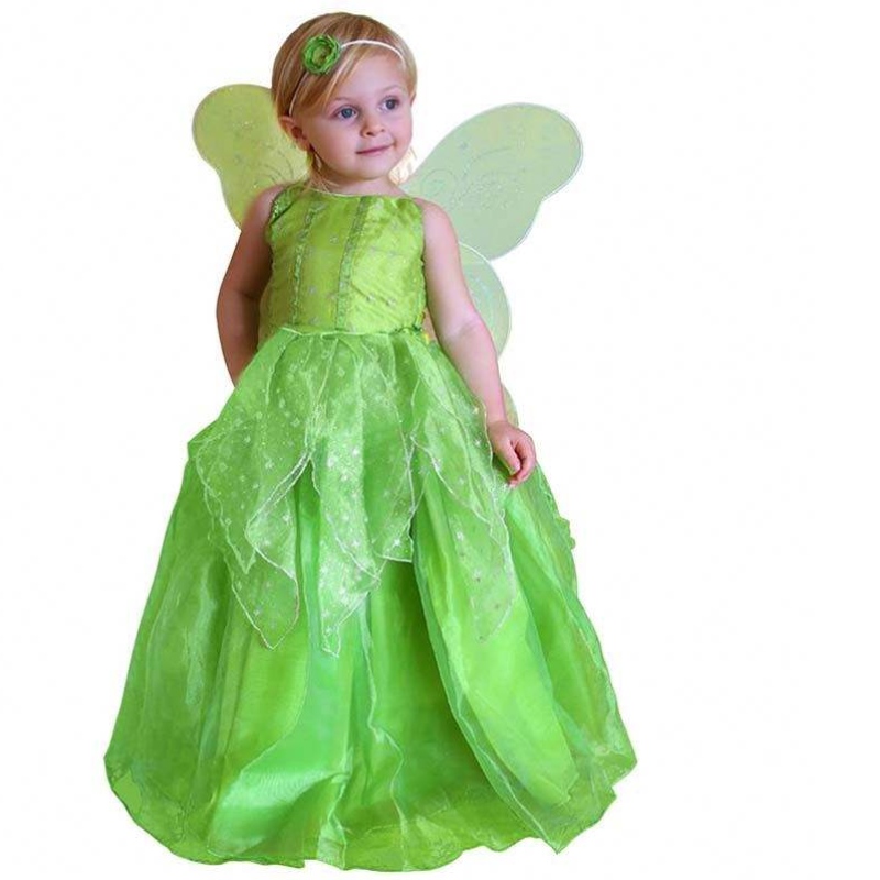 Fancy Halloween Kerstfeest verkleed 2-11y Little Girl Princess Tinker Bell-kostuum HCTB-002