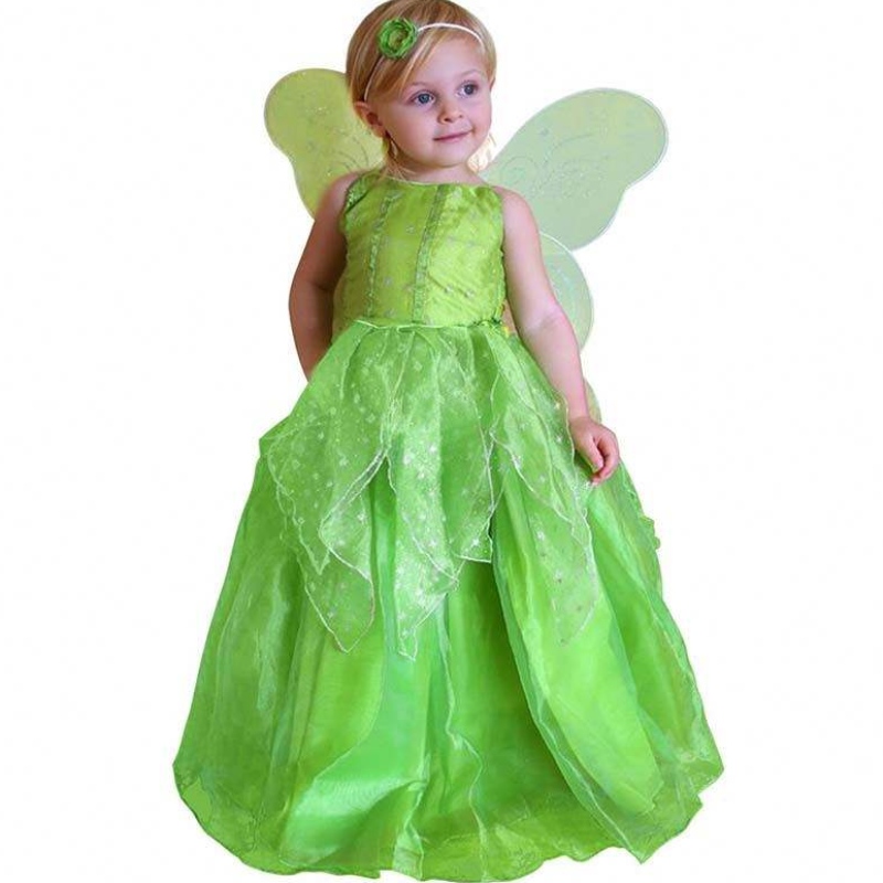 Fancy Halloween Kerstfeest verkleed 2-11y Little Girl Princess Tinker Bell-kostuum HCTB-002