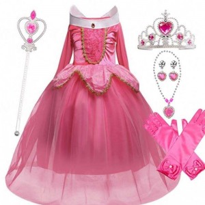 Halloween Kostuum Kinderen Sleeping Beauty Princess Party Girls Kostuumjurk 2-10 jaar Aurora Princess Dress HCSP-002