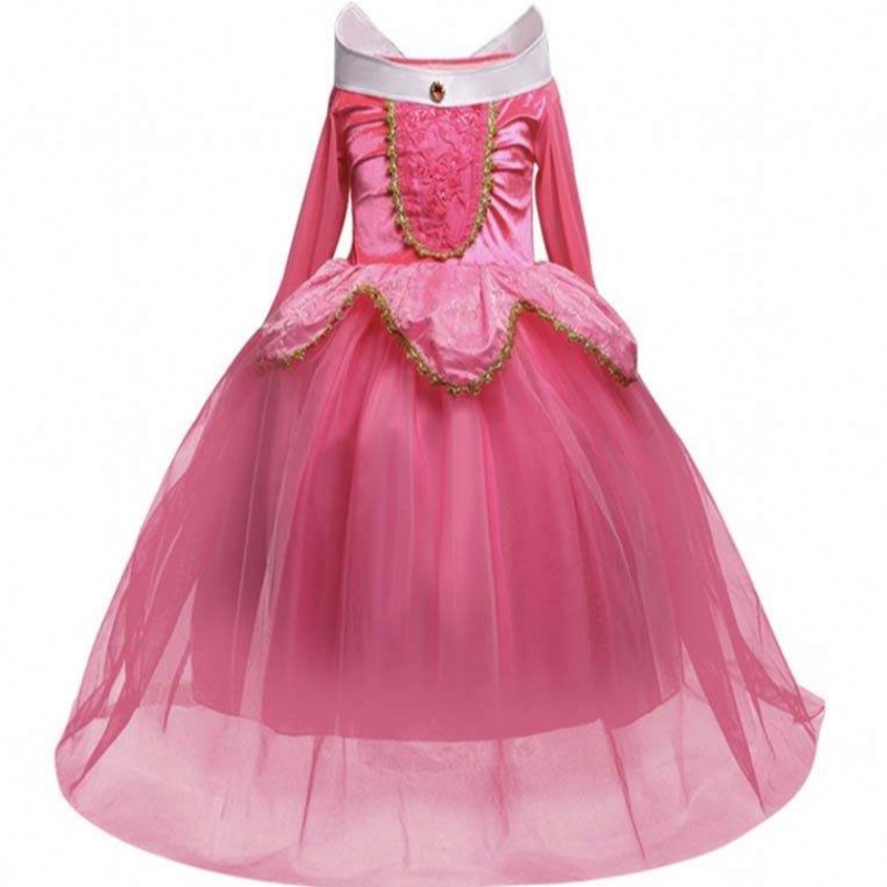 Halloween Kostuum Kinderen Sleeping Beauty Princess Party Girls Kostuumjurk 2-10 jaar Aurora Princess Dress HCSP-002