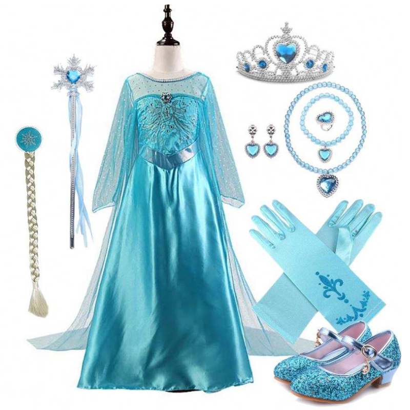 Halloween Cosplay Party verkleed 2-11y Little Girl Kids Princess kostuums met accessoires DGHC-001