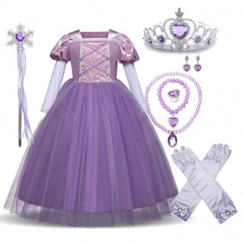 Halloween Cosplay Party verkleed 2-11y Little Girl Kids Princess kostuums met accessoires DGHC-001