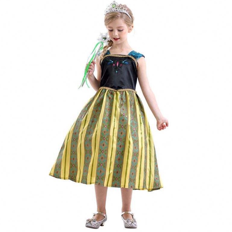 Amazon Hot Selling Fancy Fairytale Kinderkinderen Kinderkostuummeisjes Kostuum Princess Dresses HCGD-015