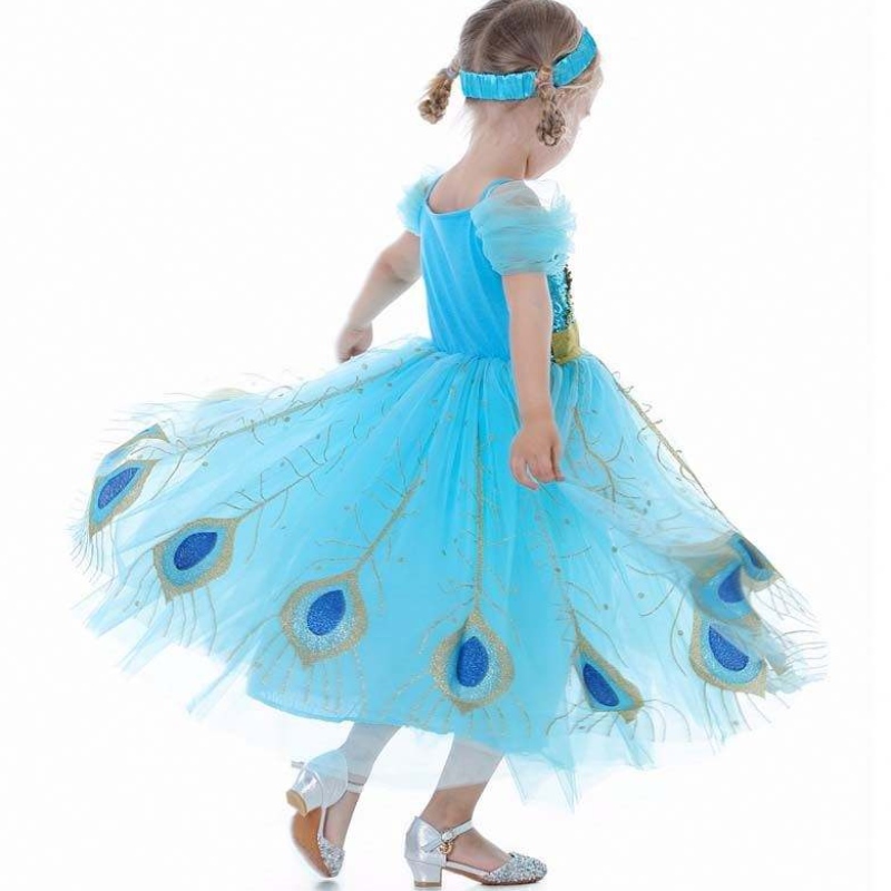 2022 NIEUWE ARVALS Zomer Halloween-kostuums Peuter Girls aankleden Party Arabische prinses Kostuums HCAL-006