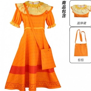 Magic Room vol Peppa Princess Isabella Dress Costume Show kostuum Kinderkinderen \\\\ \'S Cosplay Dress Rok Women