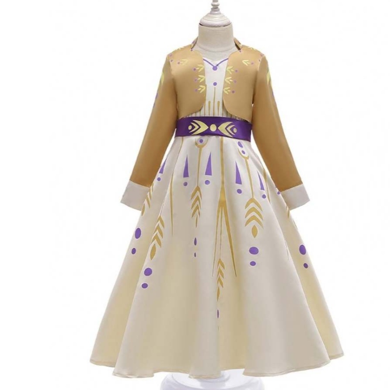 Film 2 Prinses Elsa en Anna Baby Girls Cosplay Dress BX1662