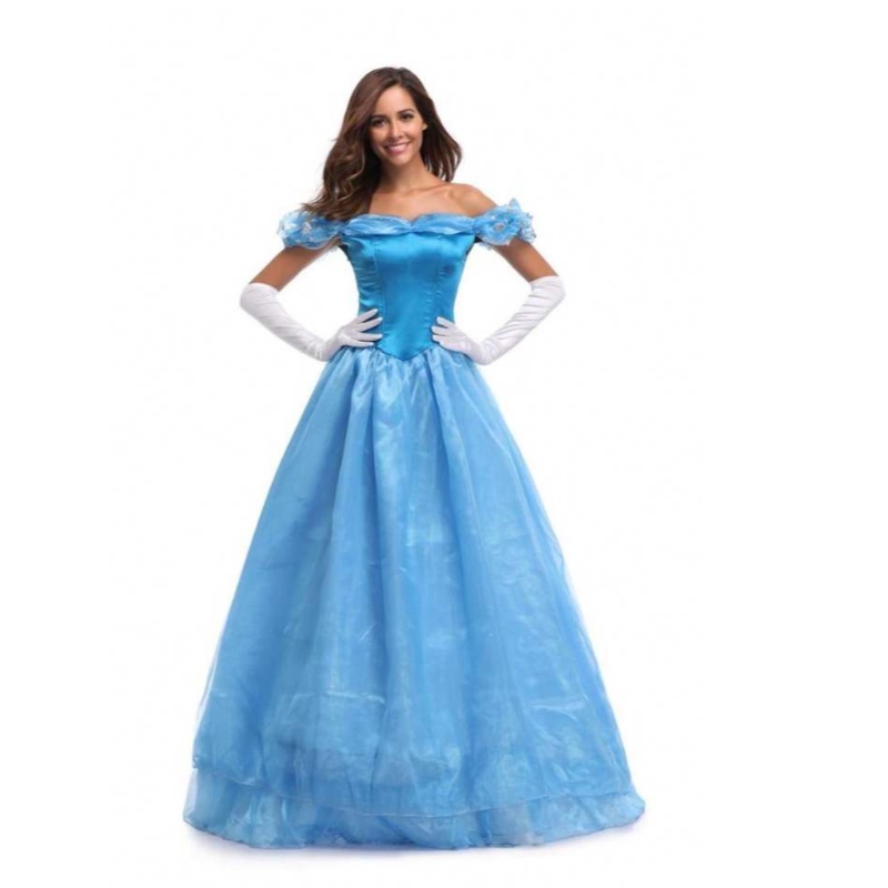 Film Beauty and the Beast Belle Princess Dress Cosplay kostuums voor volwassen vrouwen vrouwelijk Halloween Party Canonicals Fancy kostuum