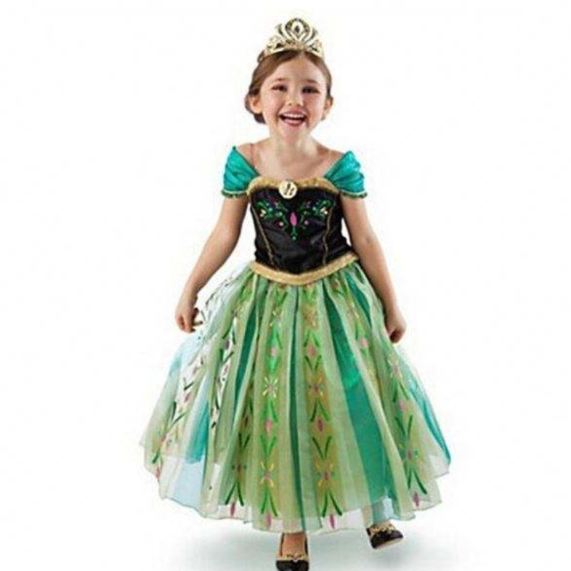 Prestatiekostuum Prinses Anna Dress Children \\'s Dares Dress Princess Anna Dress