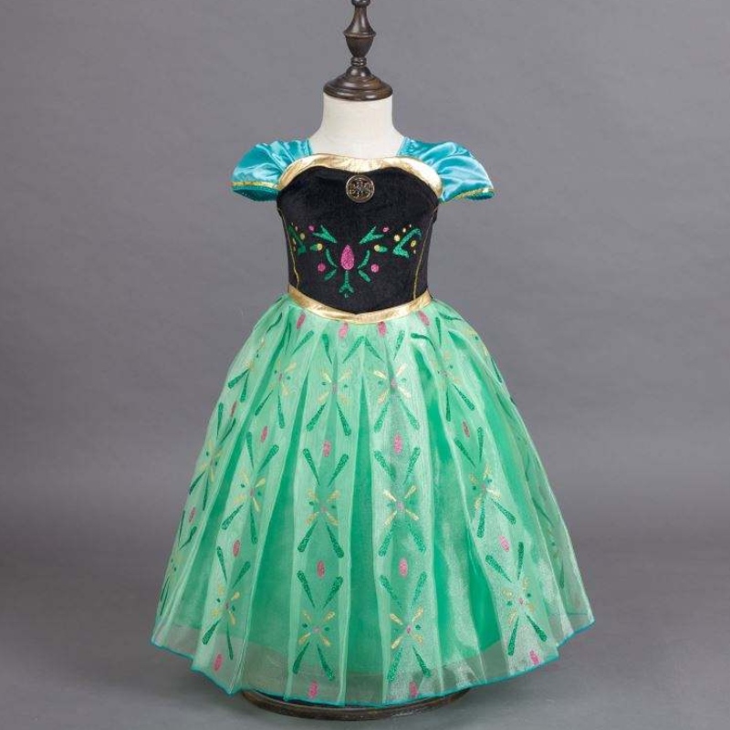 Prestatiekostuum Prinses Anna Dress Children \\'s Dares Dress Princess Anna Dress