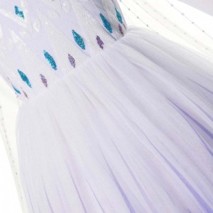 Nieuwe stijl meisjes prinses Elsa jurk baljurk verjaardag kinderen cosplay helloween kleding tv/movie cosplay costum