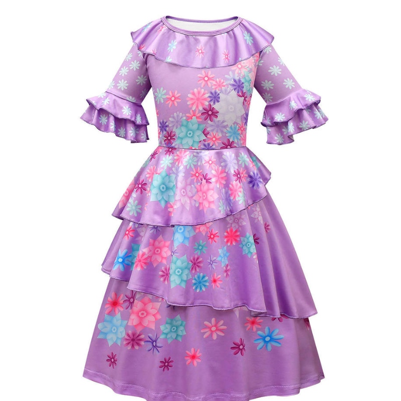 Girl Dresses Magic Full House Children \\ 's Cosplay Princess Dress Kid Girls Cartoon Princess Dress voor de zomer
