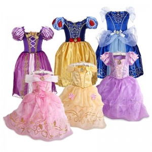 Girl Dresses Magic Full House Children \\\\ \'s Cosplay Princess Dress Kid Girls Cartoon Princess Dress voor de zomer