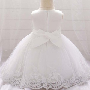 Baigenieuwste feestkleding kinderen verjaardagsjurk 1 jaar oude jurken voor meisjesfeestje slijtage