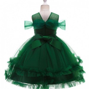 Baigenieuwe baby kinderkleding mooie bloemenmeisje formele bruiloft verjaardagsfeestje jurk