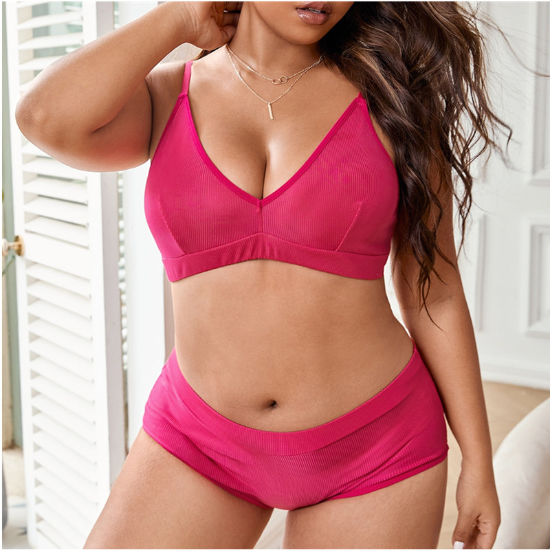 Solide comfortabele sexy lingerie set