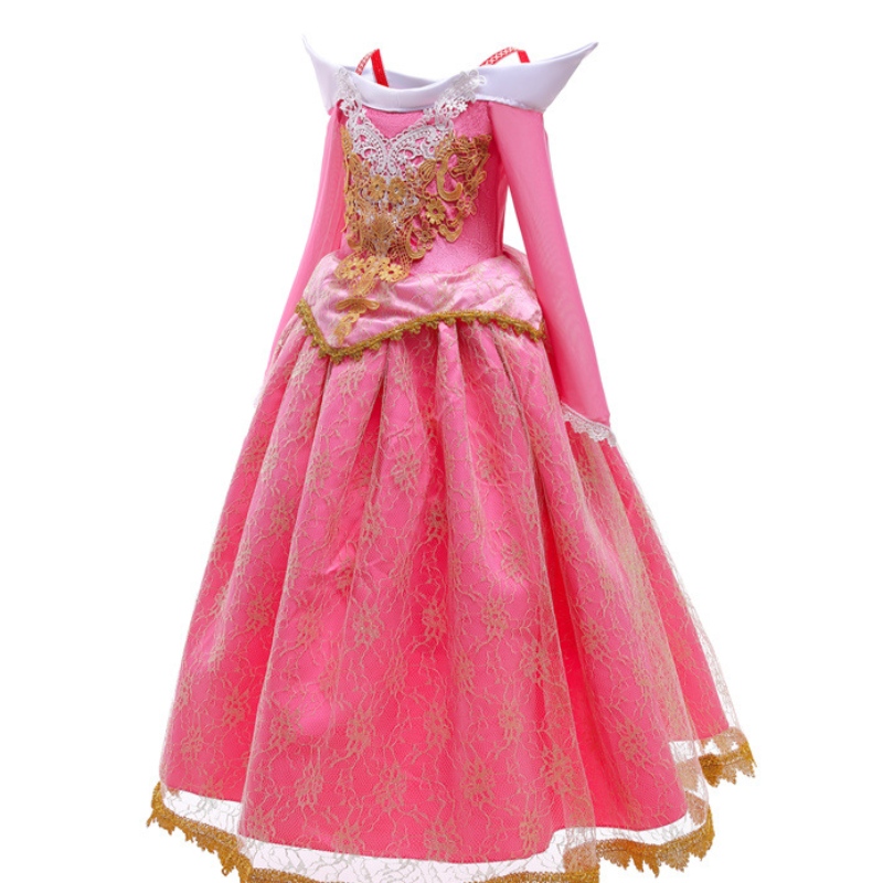 Hot Sale Girls Dress Christmas Princess Cosplay Kostuumjurken Girl voor Halloween -feest