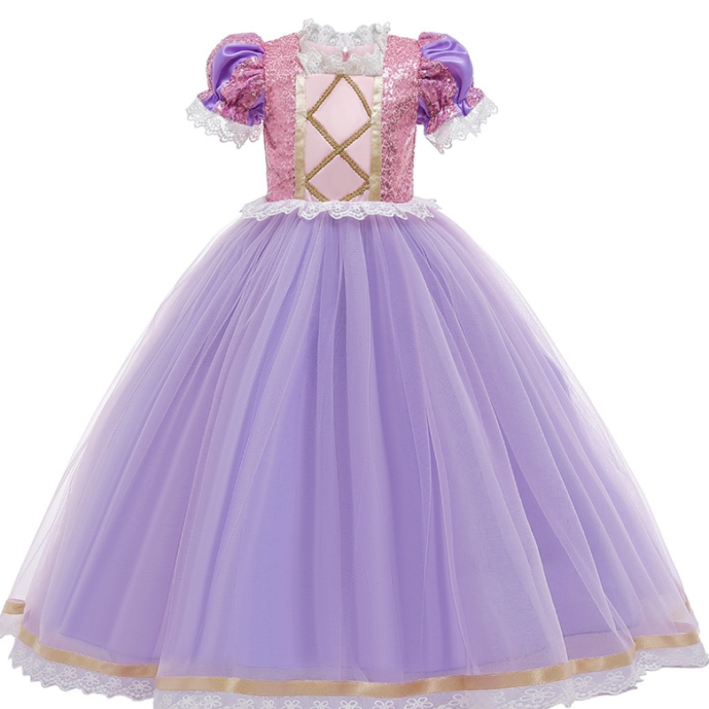 Elsa Sophia Princess Dress Party Catoon Character Halloween Children \\'s Costume