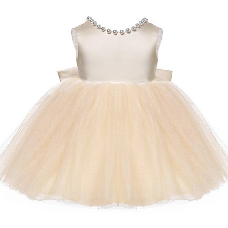 Nieuwste Kids Tulle Party Princess Kleed Summer One Year Baby Girl -jurken voor verjaardagsfeestje