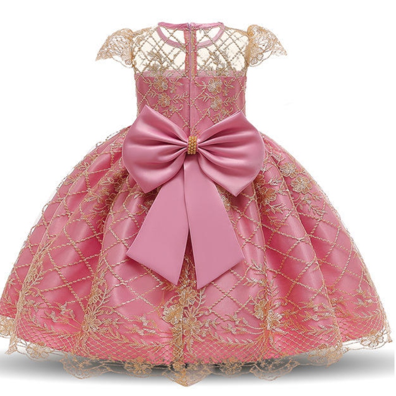 Zomerprinsesjurk Little Flower Girl Feestjurk Western Style trouwjurk