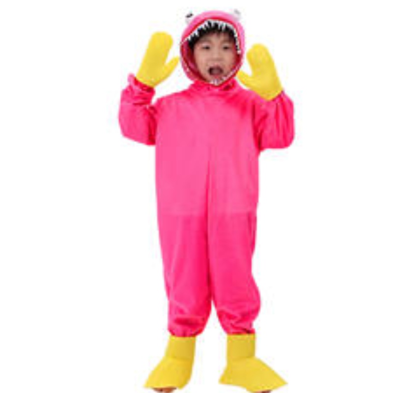 Groothandel Poppy Playtime Game Cosplay Kostuum Horror Sausage Monster Cosplay Pakken pluche kostuum voor kinderen 1 koper