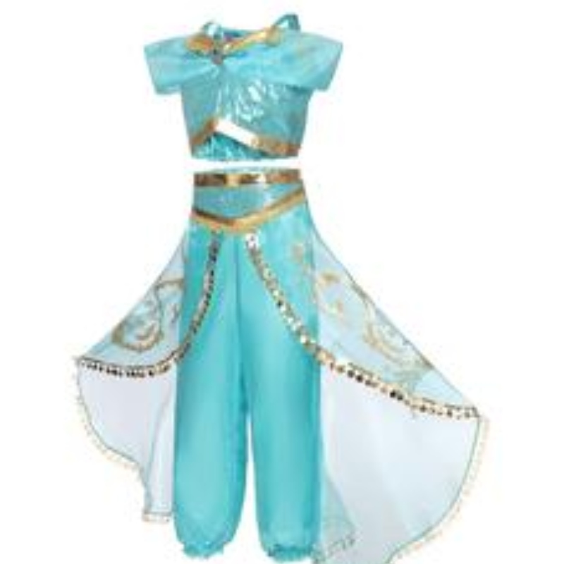 Prinses Kostuum Halloween Kinderen Girl Dress Cosplay Costuums Jurken voor meisjes Rol kostuum 4 tot 10 jaar