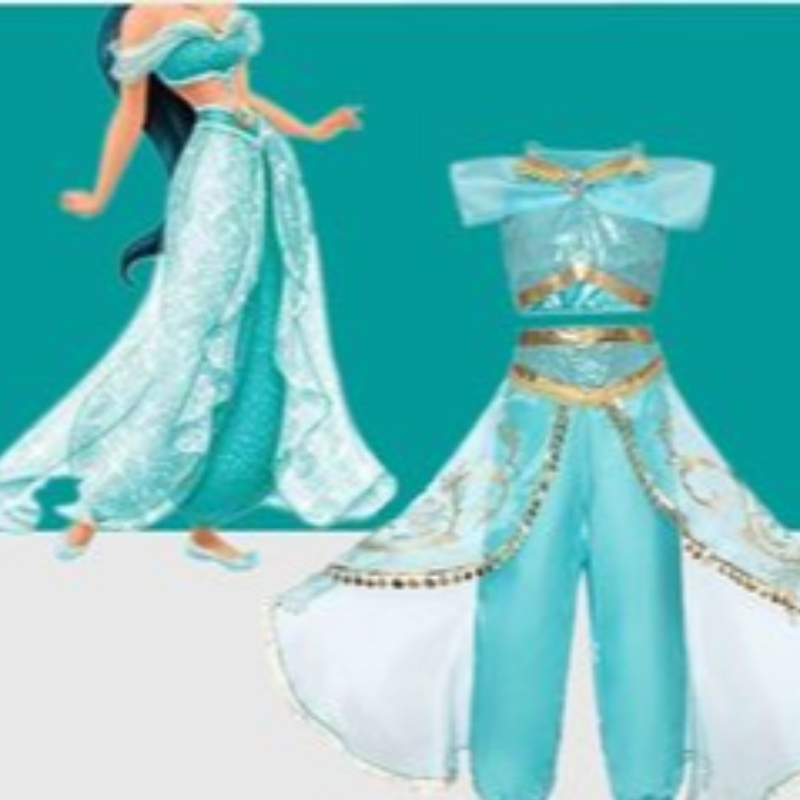 Prinses Kostuum Halloween Kinderen Girl Dress Cosplay Costuums Jurken voor meisjes Rol kostuum 4 tot 10 jaar