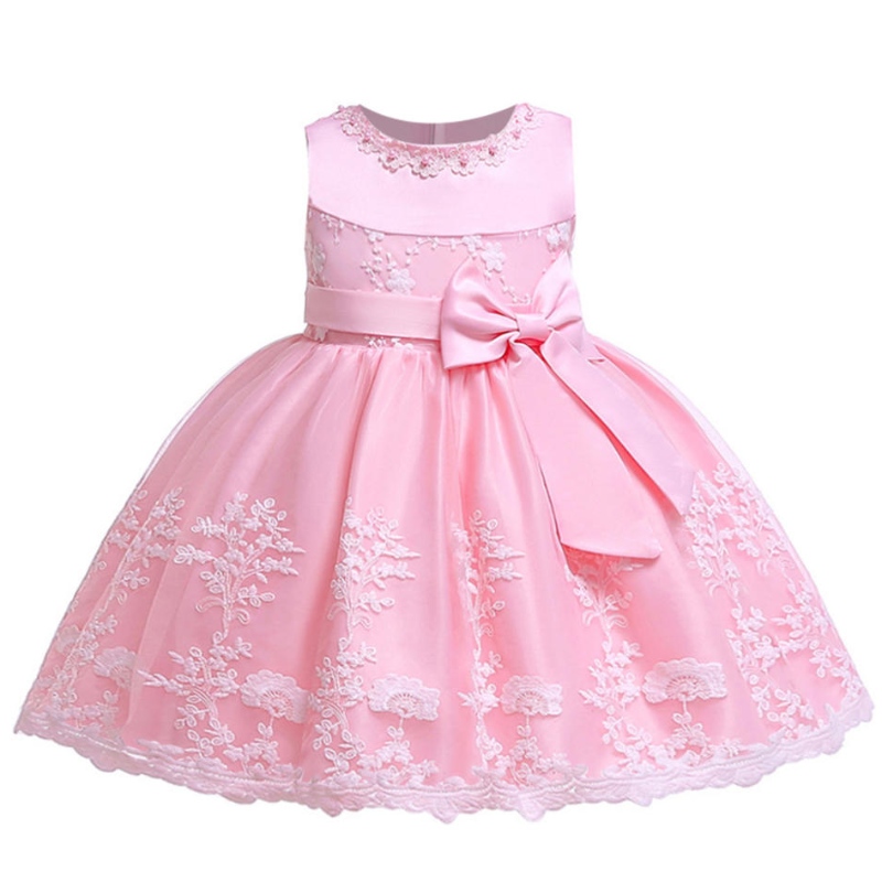 Western Flower Girl Dress Patronen voor feestkinderen donkerblauwe jurken voor bruiloften elegante stijl prinsesjurk voor prom