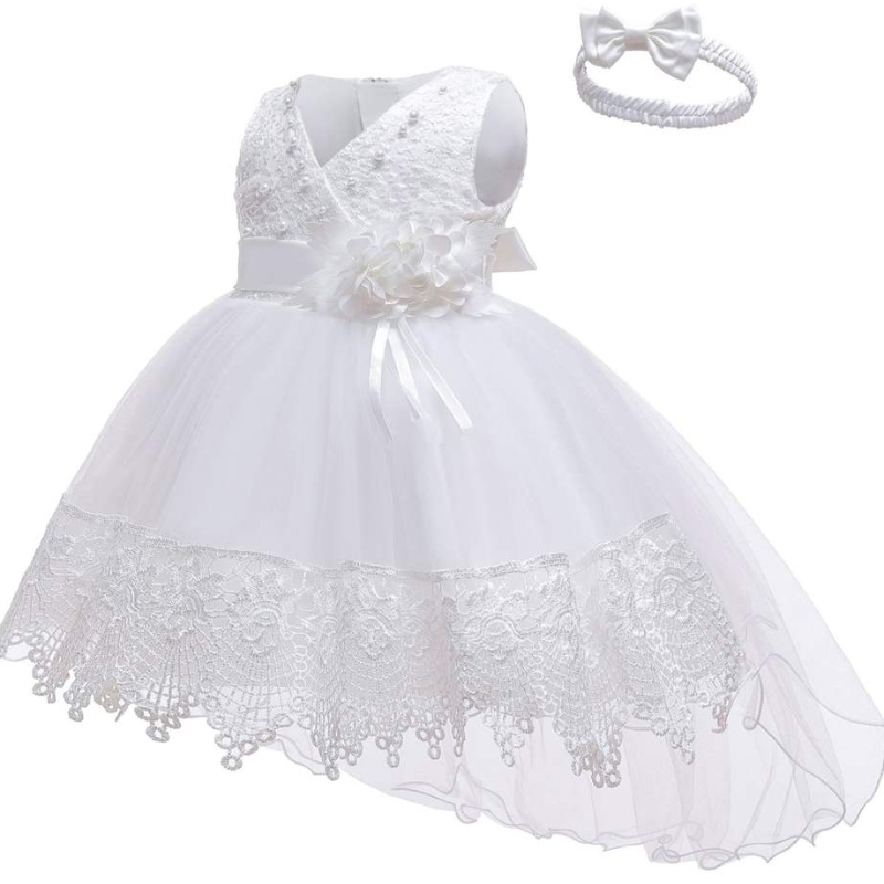 Hot Sale Girl Wedding Bloem Kids Lovely Clothing Party Tutu Girls \\ 'Short Birthday Toddler Red Jurken voor 6-24 maanden