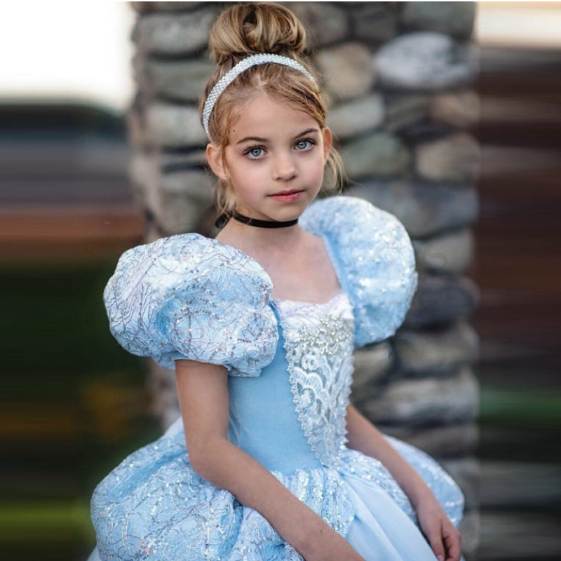 Sneeuwwitje Girls Princess Kostuum voor kinderen Carnaval Party Kinder kleding meisjes cosplay verkleed gewaad