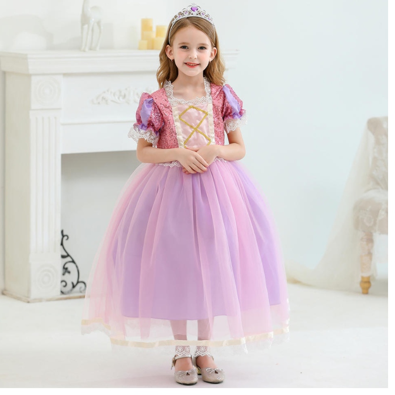 Girls Princess Inspired Dress Party CiToon Character Girls For Girls -jurken