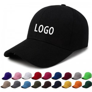 Aangepaste honkbal cap hoogwaardige gorras honkbal hoed groothandel 3D rubberen patch katoen cap honkbal