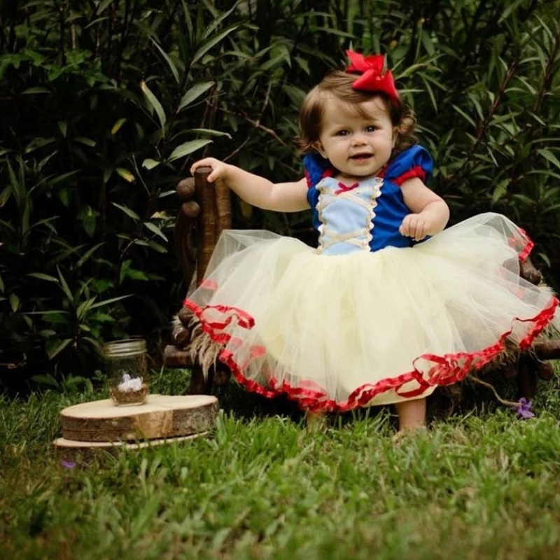 Baby Girl Dress for Birthday Outfits Party Wear Princess Kidsjurken voor meisjes kinderen \\ 's Kostuum Kerstmis prom jurk