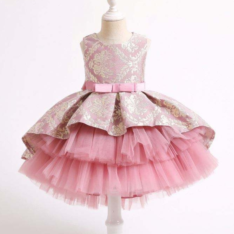 Baige Kids Baptism Dresses First Communion Babymeisjes feestjurk kinderen japonontwerpen