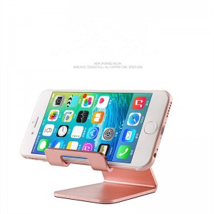 Mobiele telefoon Bracket kan bedrijfslogo cadeau -metal Lazy mobiele telefoon Tablet Universal Bracket afdrukken