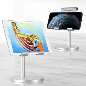 Metaal aluminium legering lift bureaublad mobiele telefoon beugel live telescopische aanpassing tablet telefoon beugel