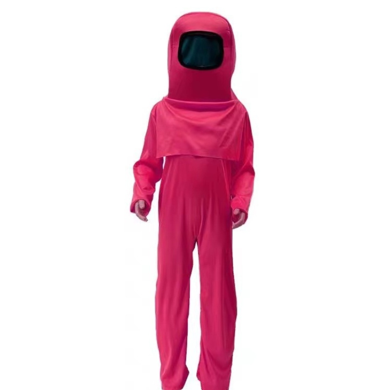 Hot game onder ons cosplay kostuum Halloween Party Space Astronaut Undercover impostor kleding voor kinderen aankleden Backpack