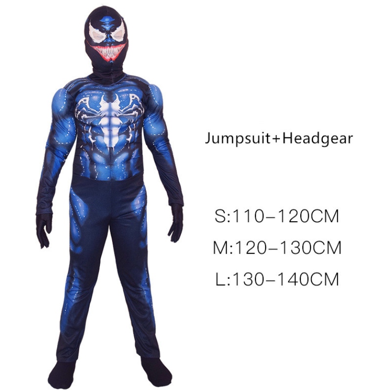 Kinderen Halloween kostuum jongens superheld cosplay bodysuit voor kinderen