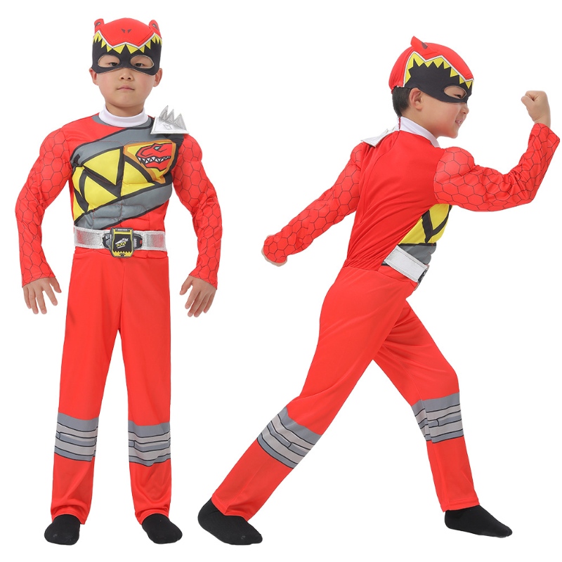 Red Power Rangers kostuum voor Toddlers officiële gelicentieerde Red Ranger