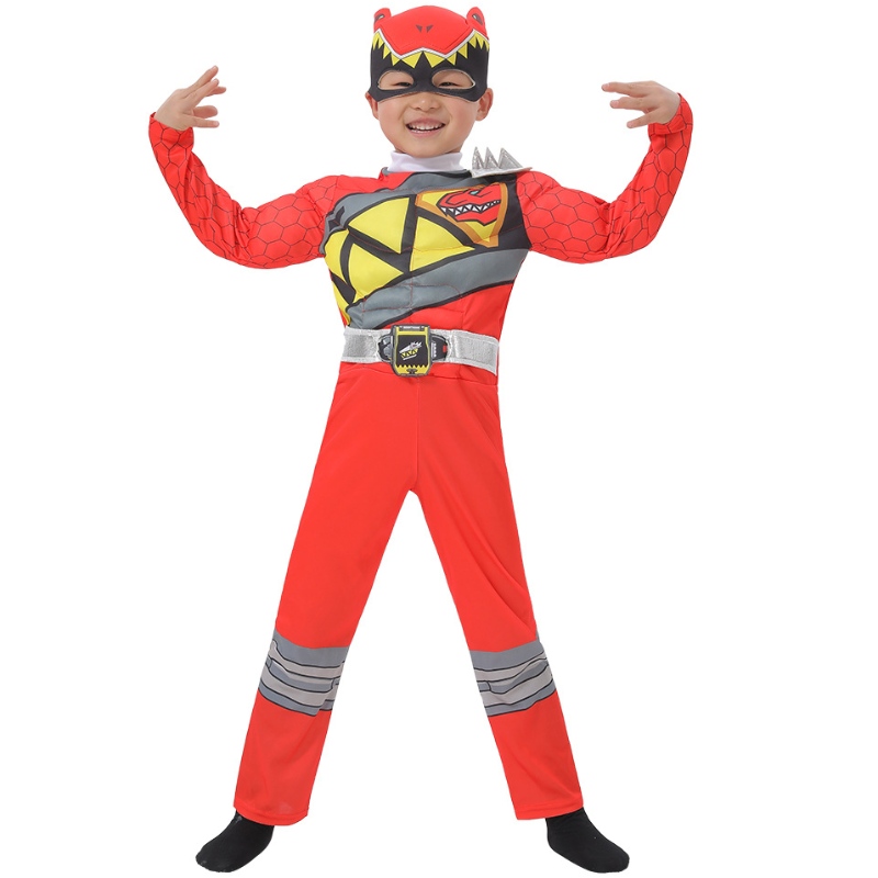 Red Power Rangers kostuum voor Toddlers officiële gelicentieerde Red Ranger