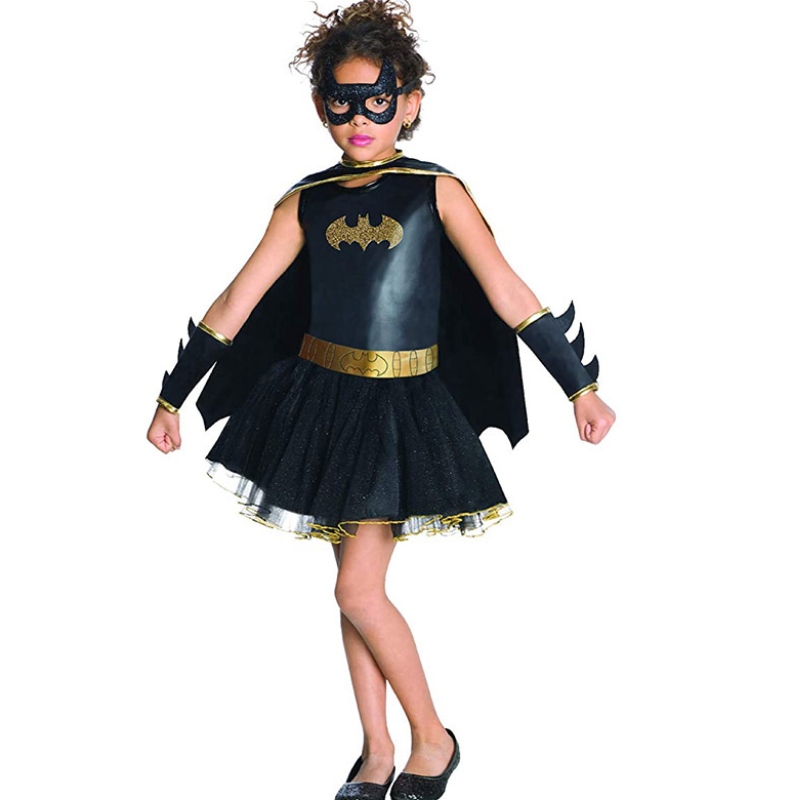 Halloween Classic Cloak TV&Movie Role Play Dress Bat Girl Cosplay kostuum