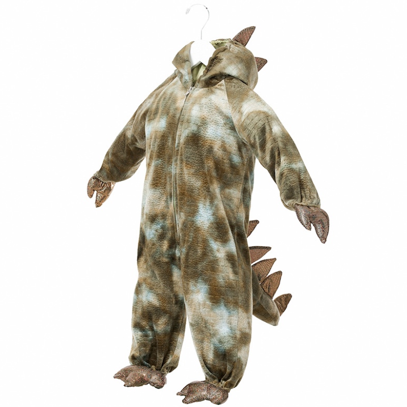 Dinosauruscosplay kostuum van hoge kwaliteit voor kinderen Halloween Party Tyrannosaurus Rex Jumpsuit voor kinderen