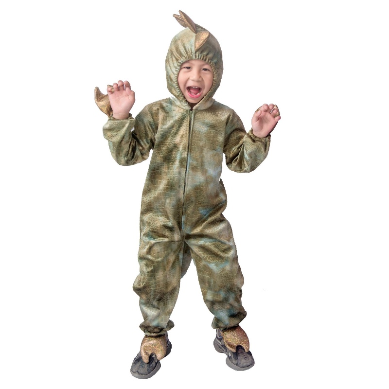 Dinosauruscosplay kostuum van hoge kwaliteit voor kinderen Halloween Party Tyrannosaurus Rex Jumpsuit voor kinderen