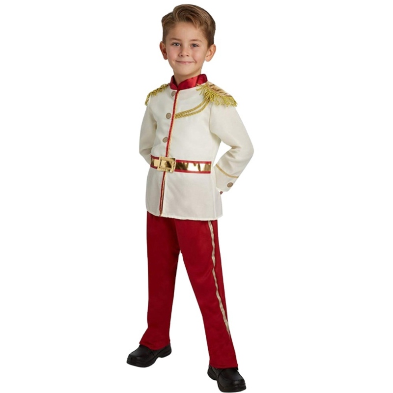 Halloween Stage Cosplay Children Fairy Tale Handsome Prince Charming Boy Halloween -kostuum