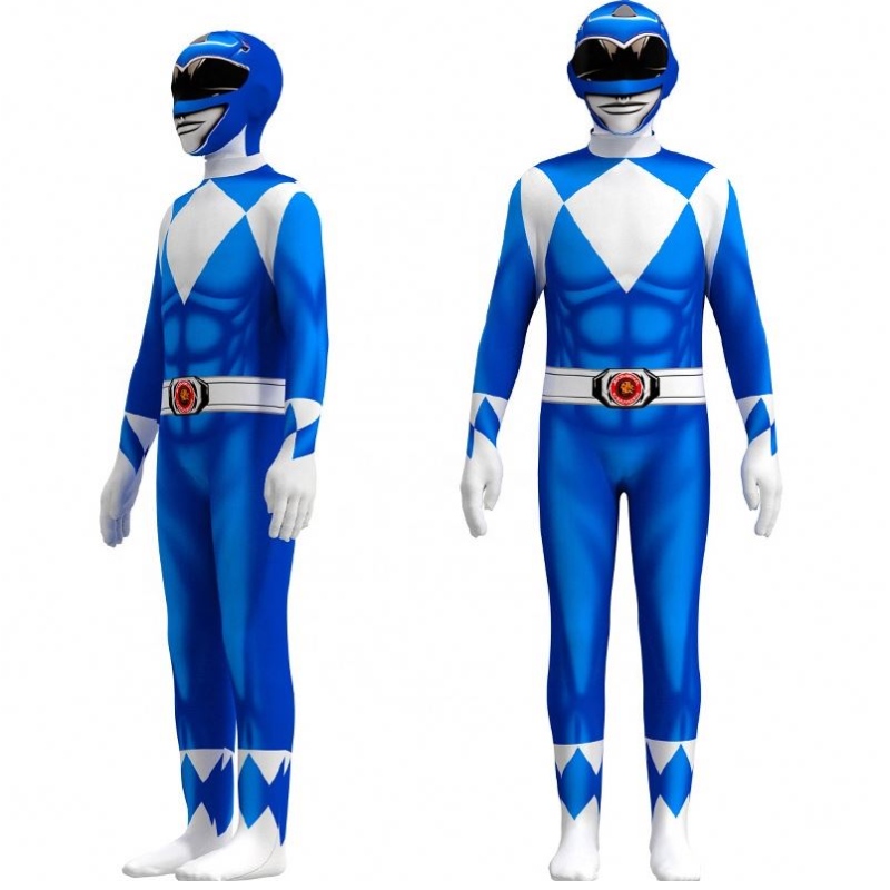 Multiple Color TV&Movie Superhero Sets Halloween Party Prestaties Performance Wear Power Ranger kostuum