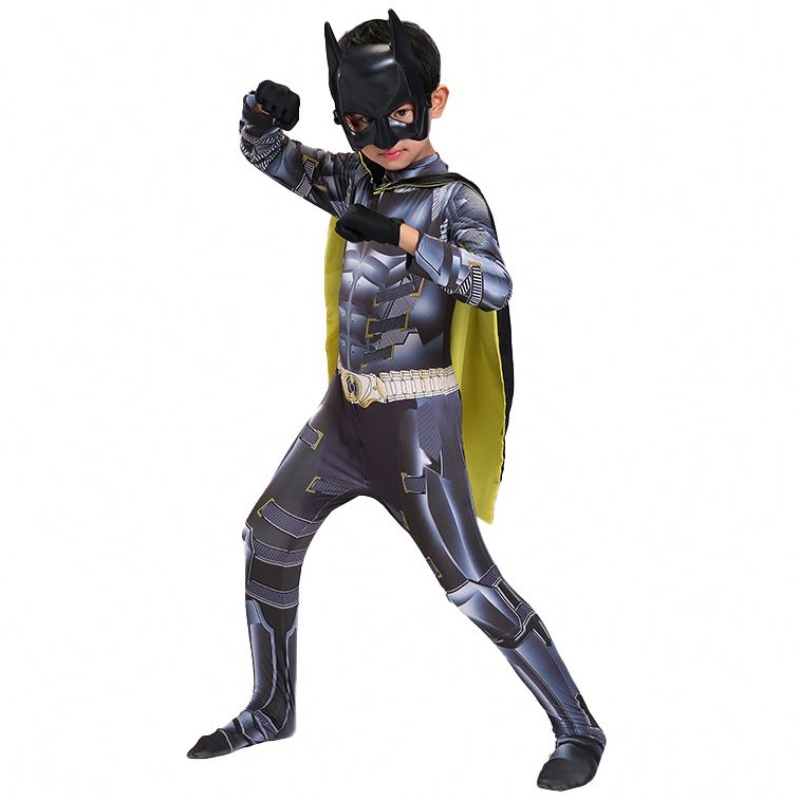 Klassieke stijl tv&film kinderen mannelijke actie figuur superheld Avenger Halloween party man jumpsuit anime strip bat cosplay kostuums