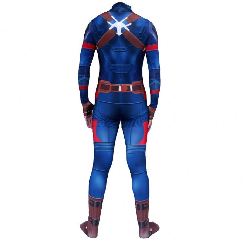 Avenger Winter Guard voor Halloween Kids&men America TV&movie Game Cosplay China Factory Supply Past is The Captain Costume