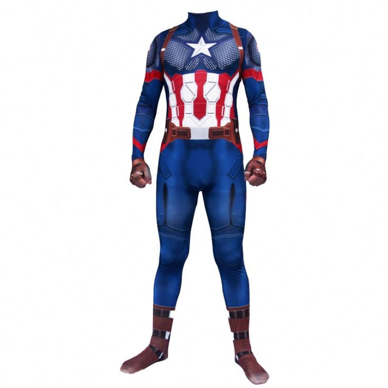 Avenger Winter Guard voor Halloween Kids&men America TV&movie Game Cosplay China Factory Supply Past is The Captain Costume