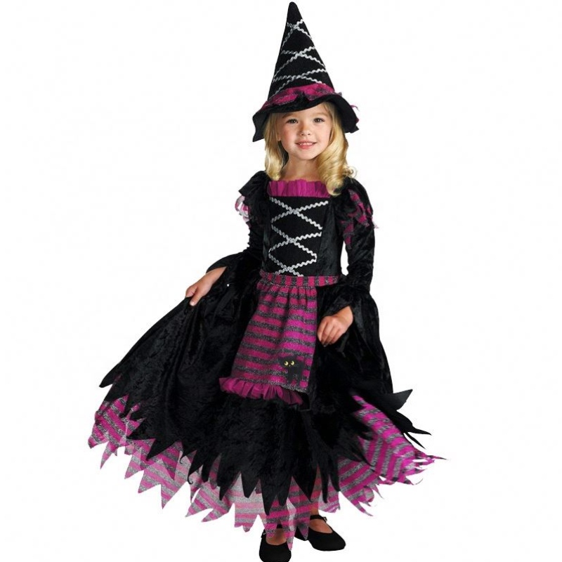 Hot Nieuwe fabriek Direct Kids Halloween Cosplay Kostuums Kindercosplay Little Witch -kostuums