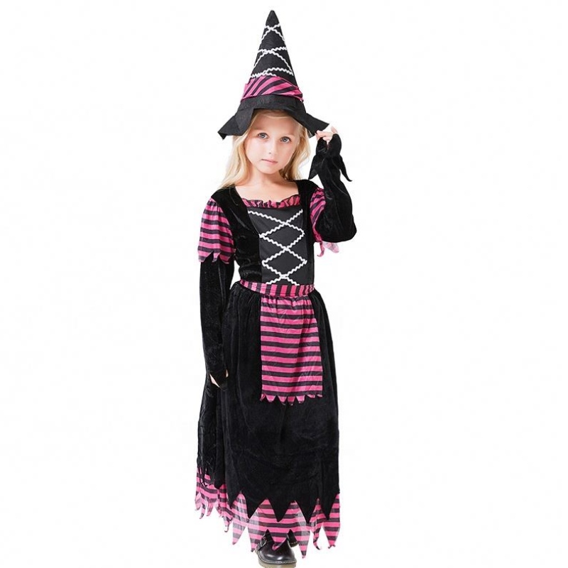 Hot Nieuwe fabriek Direct Kids Halloween Cosplay Kostuums Kindercosplay Little Witch -kostuums