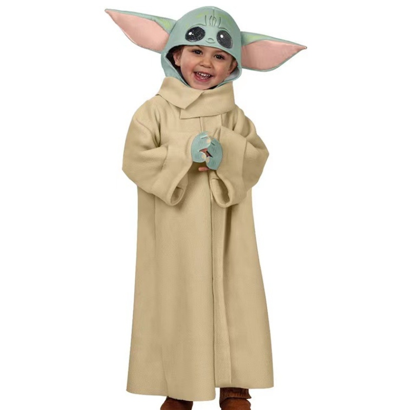 Yoda Master Cosplay Anime Clothing Yoda Baby Stage Performance kostuum 2022